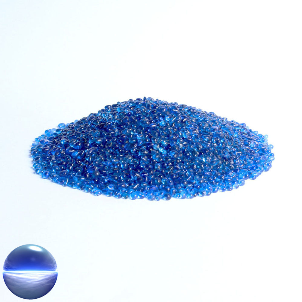 Glaskiesel 1,5-3mm dunkelblau