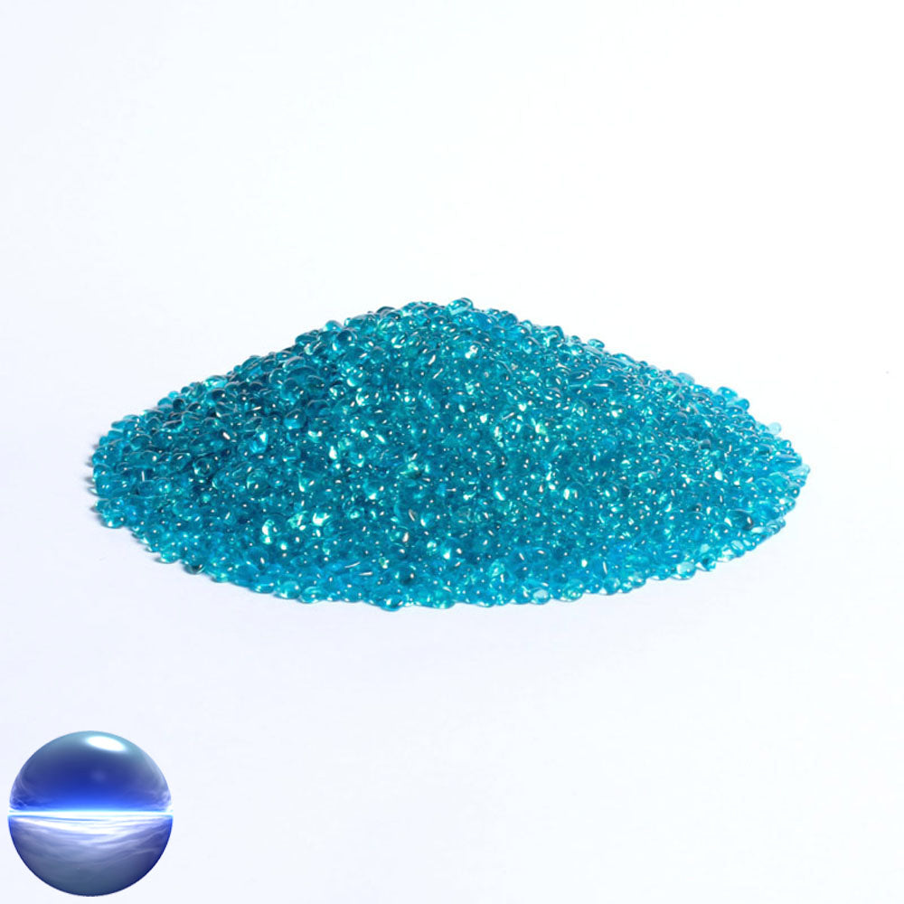Glaskiesel 1,5-3mm türkis