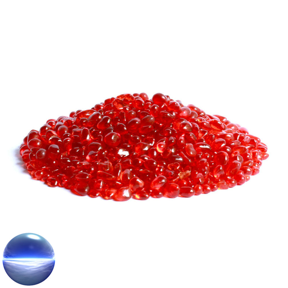 Glaskiesel 3-6mm rot