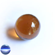 Glaskugel - amber 70mm