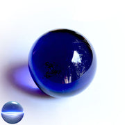 Glaskugel - dunkelblau 80mm