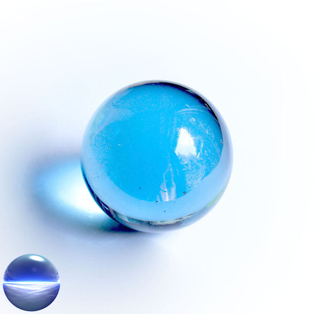 Glaskugel - hellblau 70mm