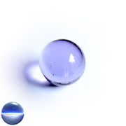 Glaskugel - lila 50mm