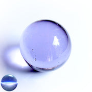 Glaskugel - lila 80mm