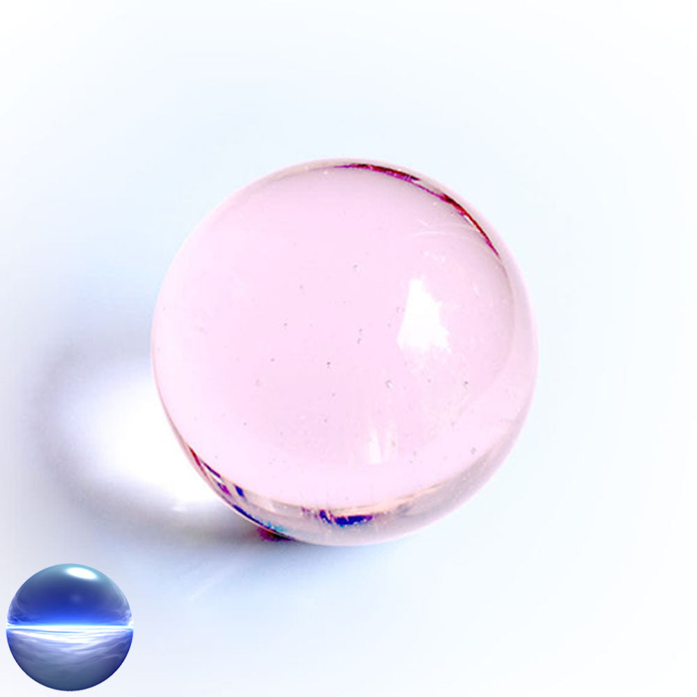 Glaskugel - rosa 80mm
