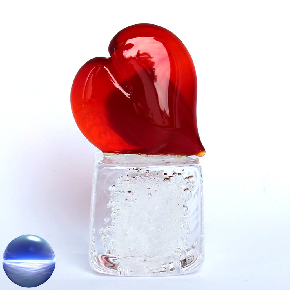Glas-Herzen Murano gross