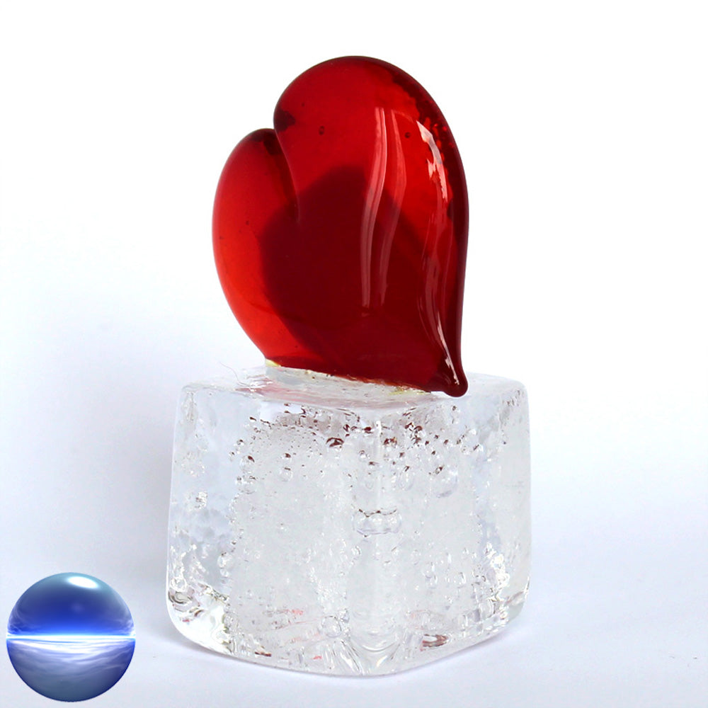 Glas-Herzen Murano gross