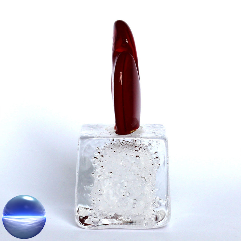 Glas-Herzen Murano gross