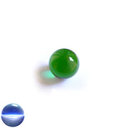 Kristallkugel Glas - grün 25mm
