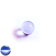 Kristallkugel Glas - lila 25mm