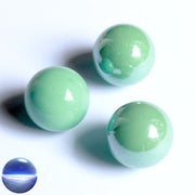 Glasmurmeln - grün opak 25mm