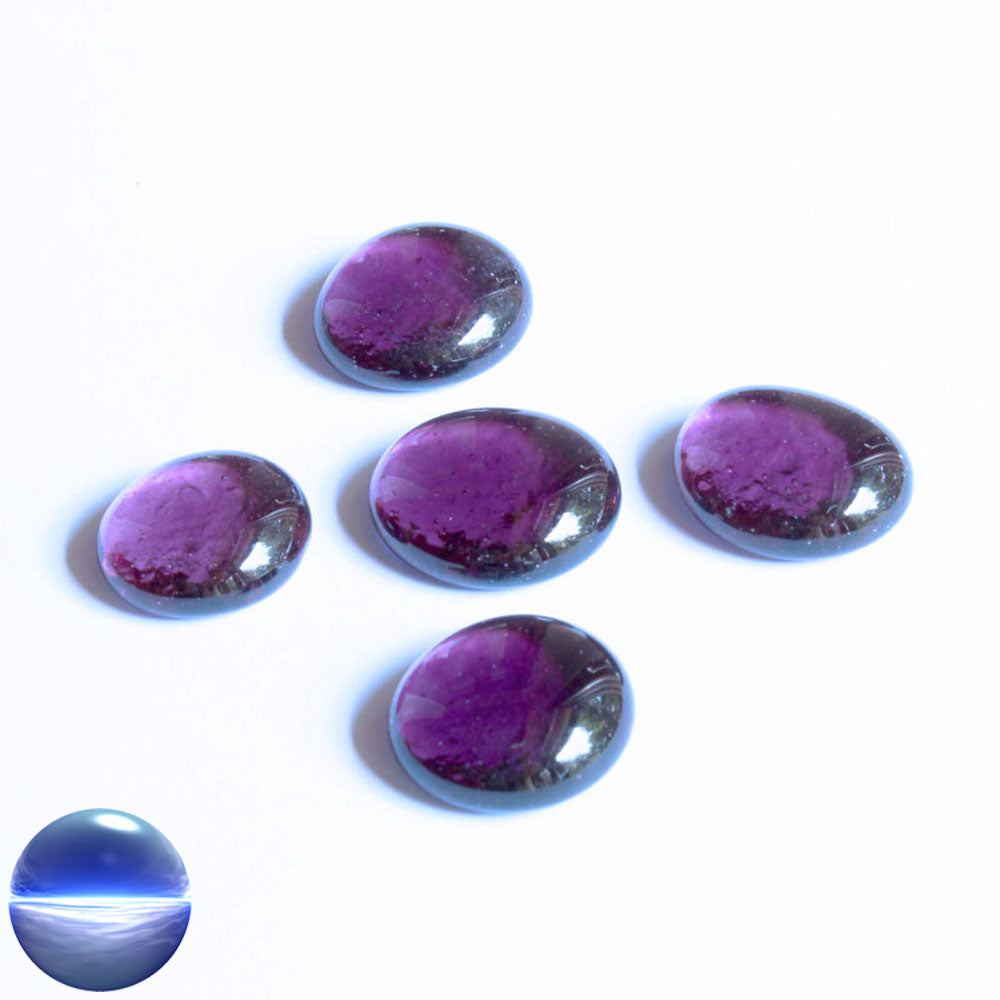 Glasnuggets - amethyst 20mm