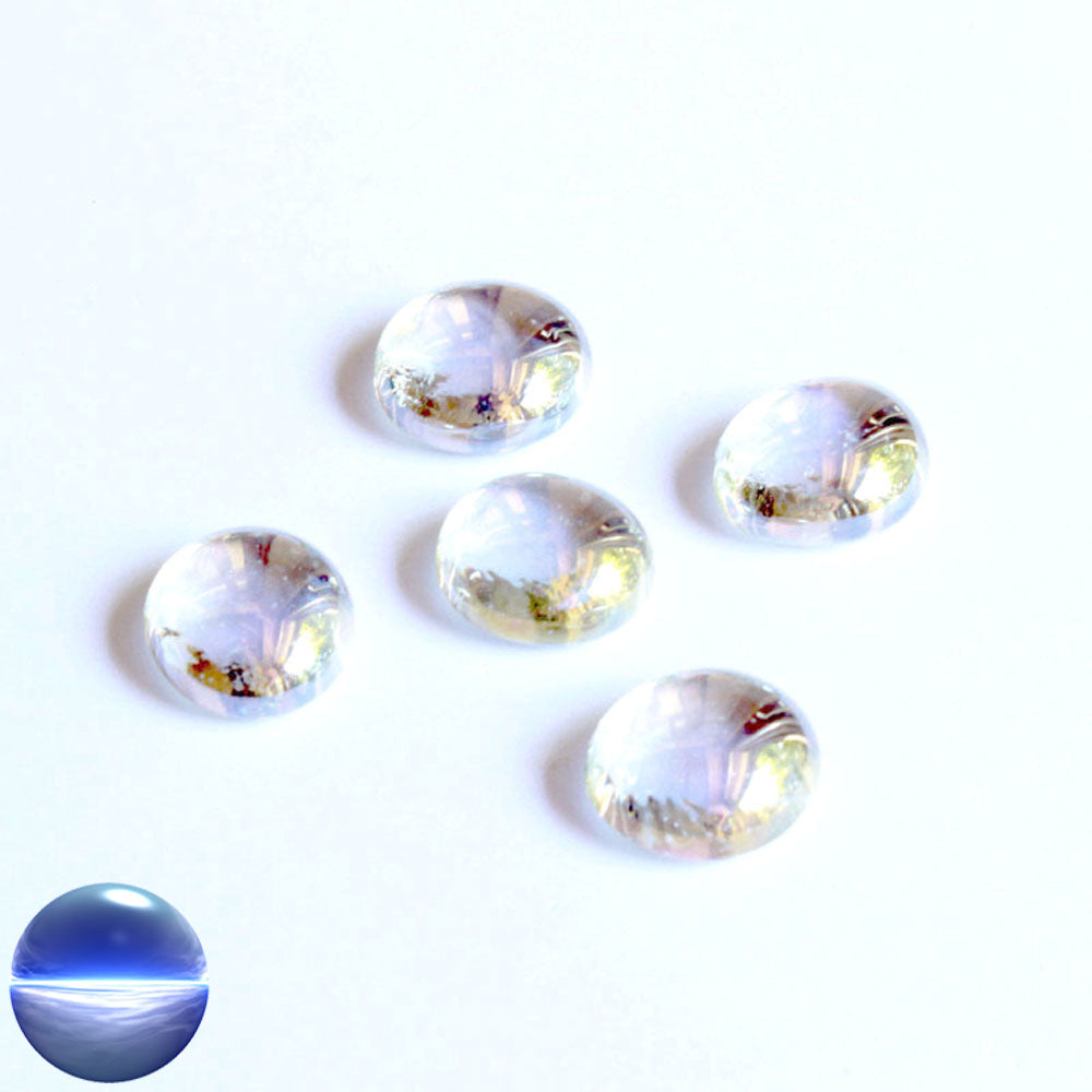 Glasnuggets klar irisierend 20mm