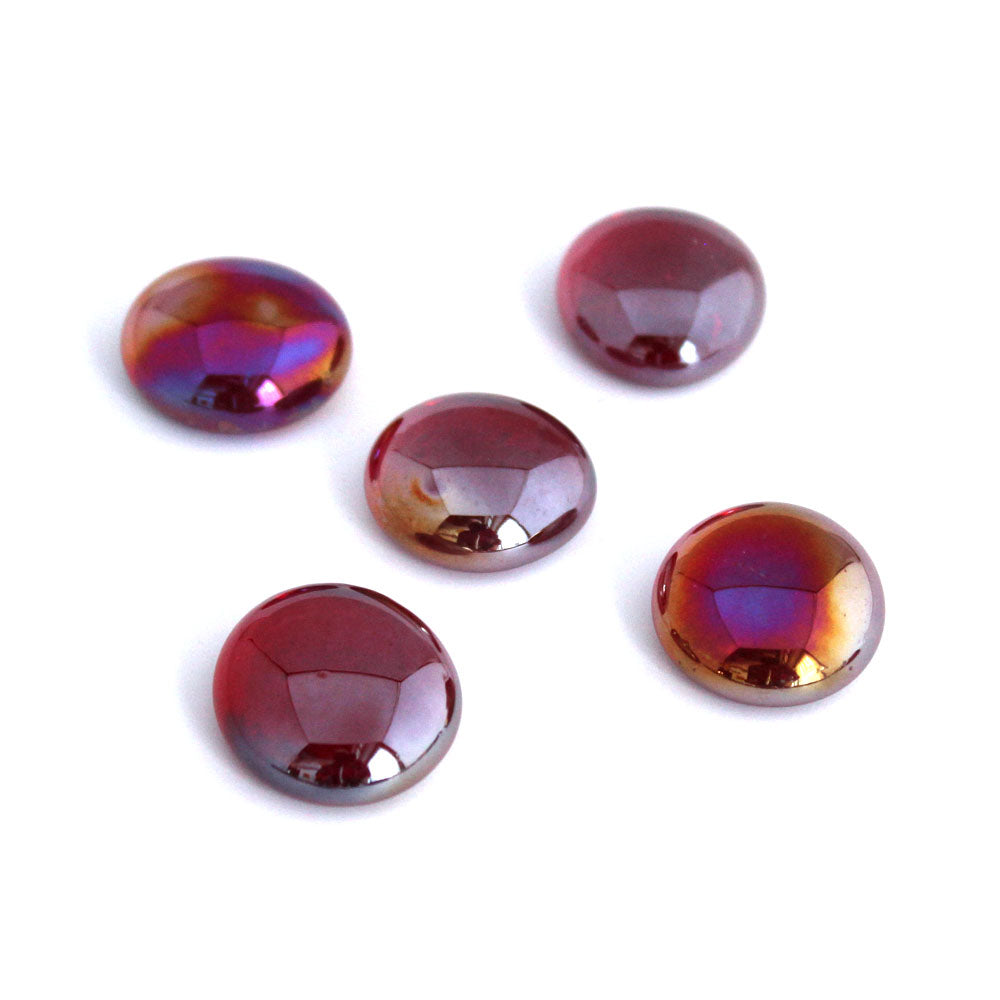 Glasnuggets rot irisierend 20mm