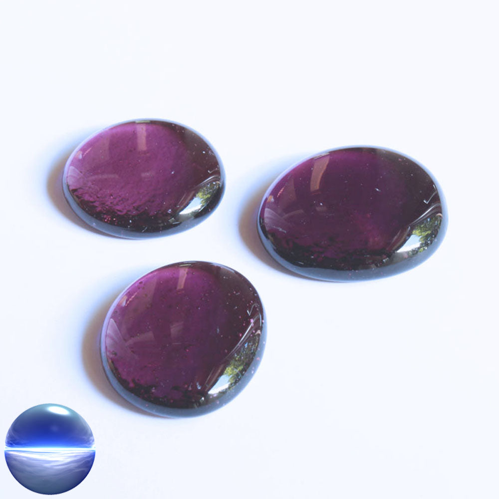 Glasnuggets - amethyst 30mm