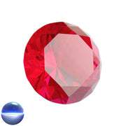 Kristallglas-Diamant A -56 Facetten ruby 100mm