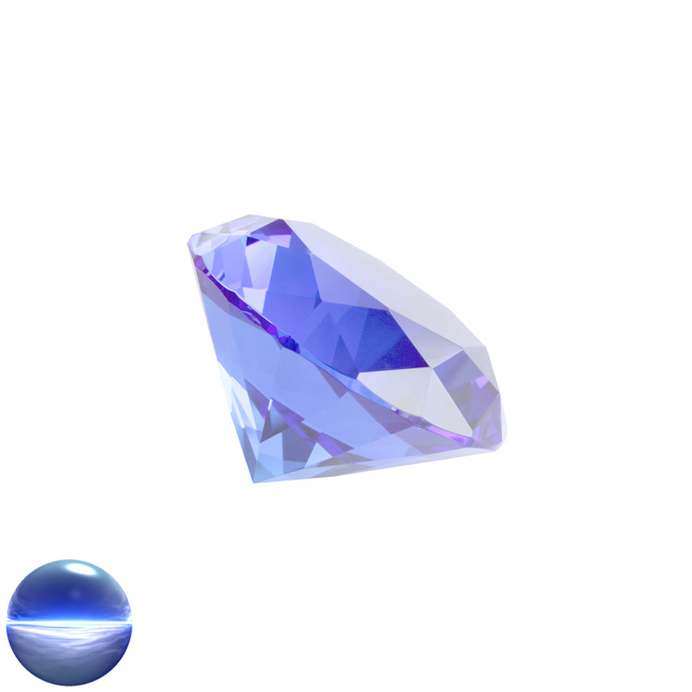 Kristallglas-Diamant A - sapphire 60mm