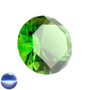 Kristallglas-Diamant A - 56 Facetten smaragd 100mm
